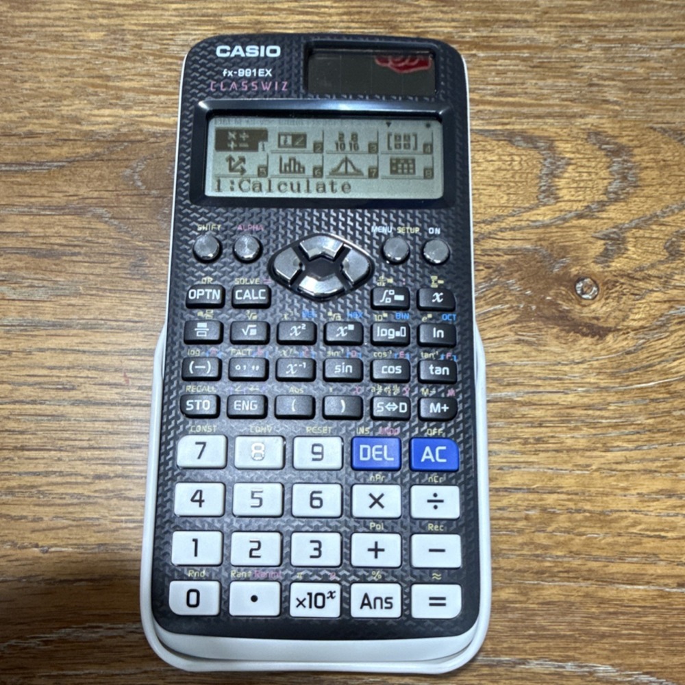 Casio FX-991EX CLASSWIZ Scientific Calculator LCD Display Calculus Solar Battery